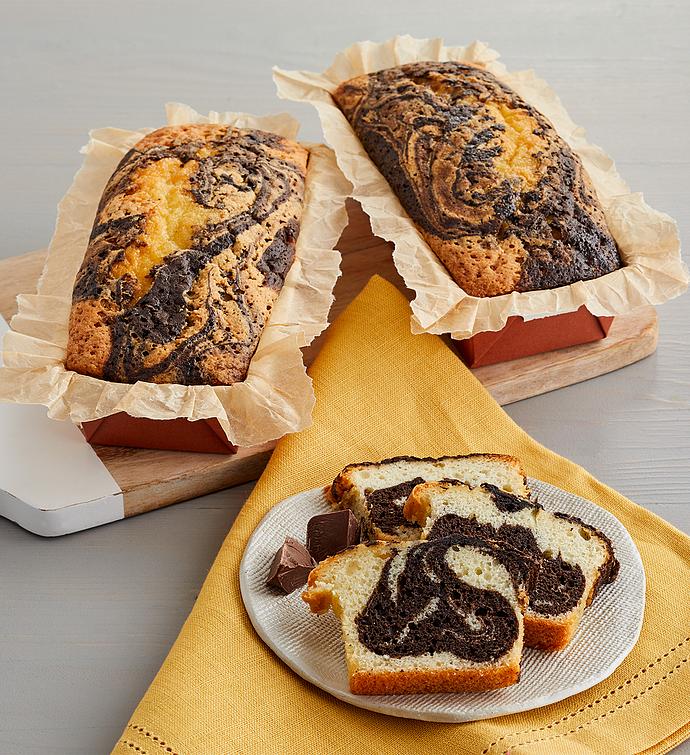 Chocolate Swirl Loaf Cake   2 Packages